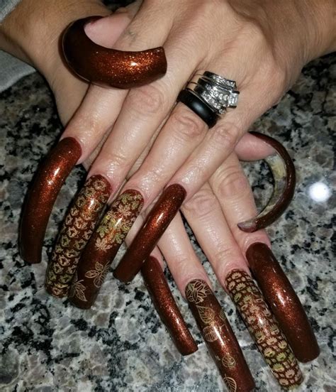 Pin on Long acrylic nails | Long natural nails, Long acrylic nails ...