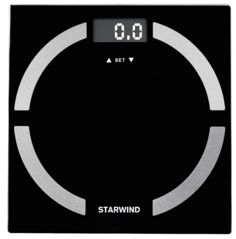 Напольные весы StarWind SSP6051 чёрные | отзывы