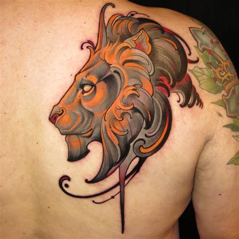Lions Head Tattoo