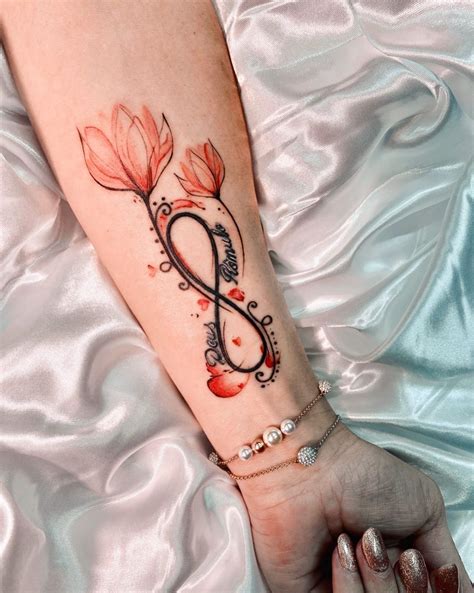Tatuagem Feminina Do Infinito - 100 opções de tatuagem de infinito para uma arte eterna - Foto 124 ...