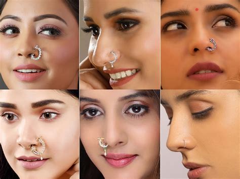 latest designs  nose rings  indian women  trendy