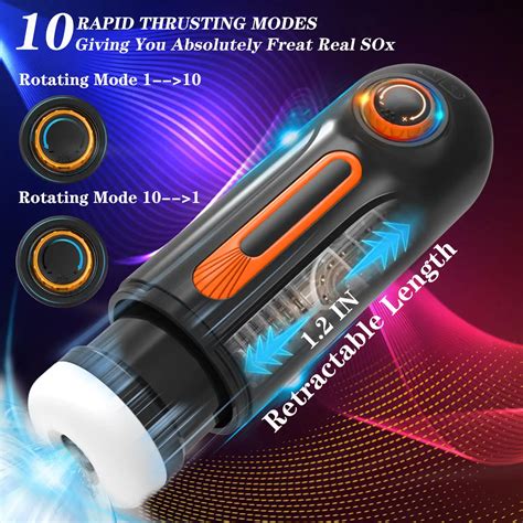 Automatic Male Masturbators Sex Toys For Men With 10 Thrusting 10