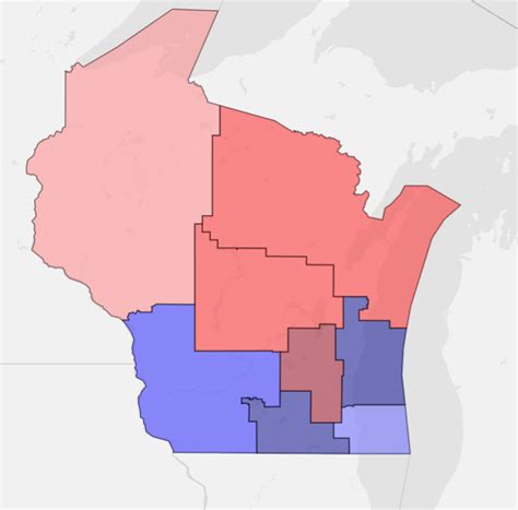 Wisconsin congressional redistricting (4D-4R) : r/DavesRedistricting