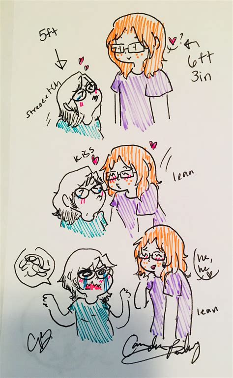 Being a short lesbian is hard when your gf is tall : r/actuallesbians