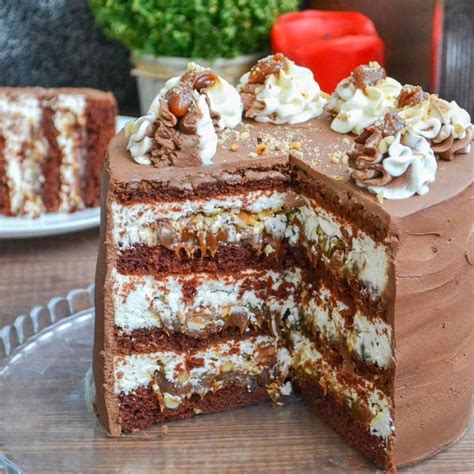 Рецепт Торт Сникерс | Рецепт | Рецепты тортов, Сумасшедшие торты, Вкусняшки