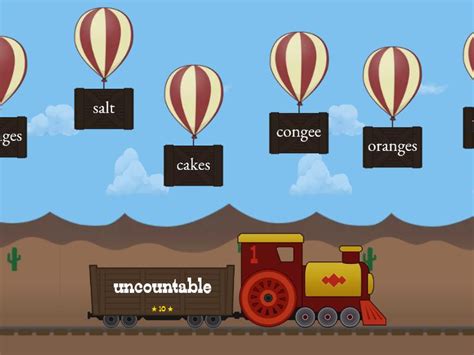 Countable VS Uncountable - Balloon pop