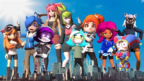 Giant SMG4 Girls 4 by Noe0123 on DeviantArt