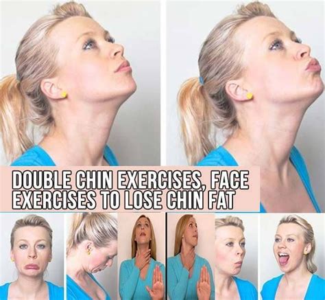 Double Chin Exercises - #Chin #Double #exercises | Ejercicios faciales ...