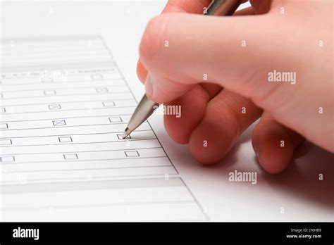 mark box fill paperwork form check hand write wrote writing writes