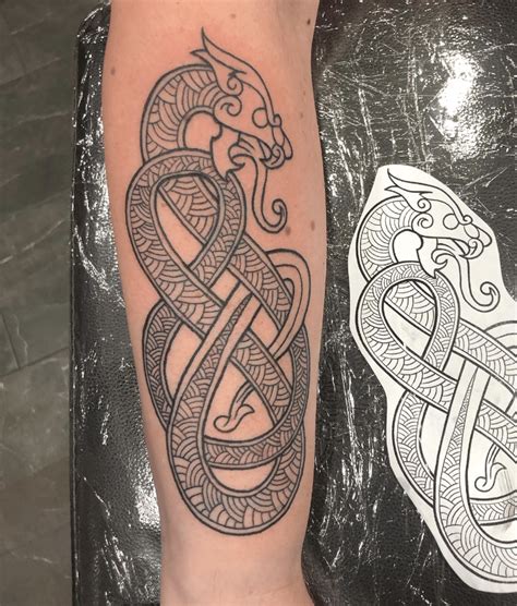 37 Incredible Celtic Dragon Tattoos To Honour Your Heritage