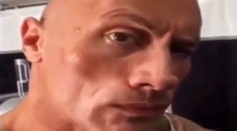 the rock eyebrow Blank Template - Imgflip