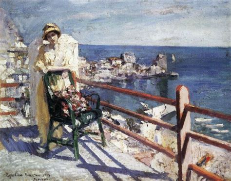 Коровин. На веранде. Крым. Гурзуф | Art history, Painting, Art