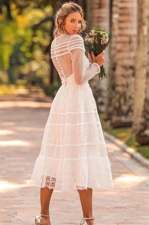 Vestido De Noiva Simples Para O Civil - Vestido de noiva para casamento civil: mais de 20 looks para você ...