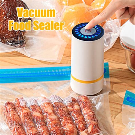 pcapzz vacuum sealer machinehandheld vacuum sealer usb rechargeable
