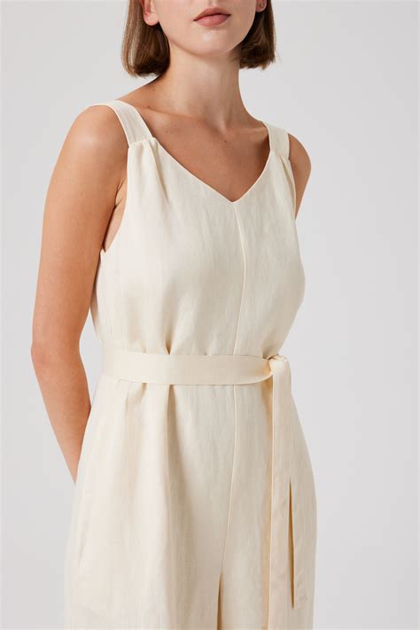 Relaxed Linen Jumpsuit - Our Second Nature