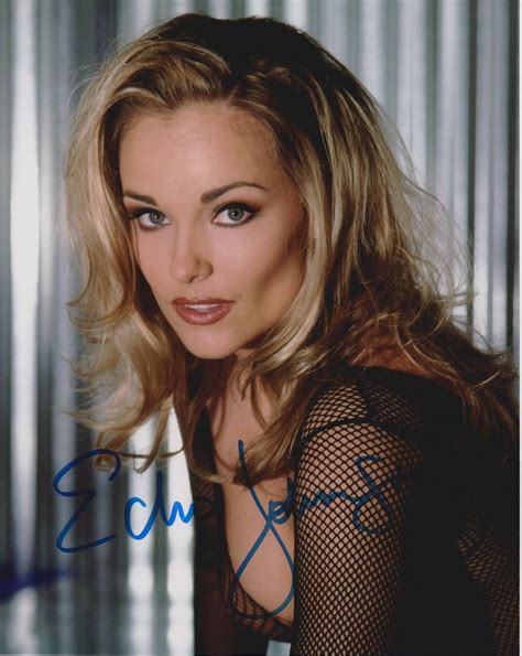 Echo Johnson Autographed 8x10 Photo With a Certificate of - Etsy