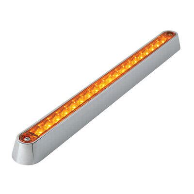 12" Dual Function LED Light Bar - Amber LED/Clear Lens | eBay