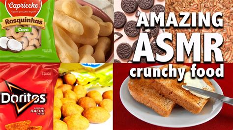 ASMR - EATING CRUNCHY FOOD - YouTube