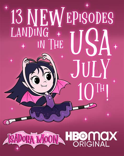Isadora - SPARKLE ALERT! Brand new Isadora Moon episodes are landing in
