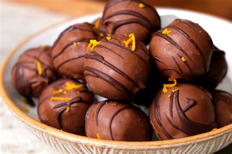 chocolate orange energy balls  good bite