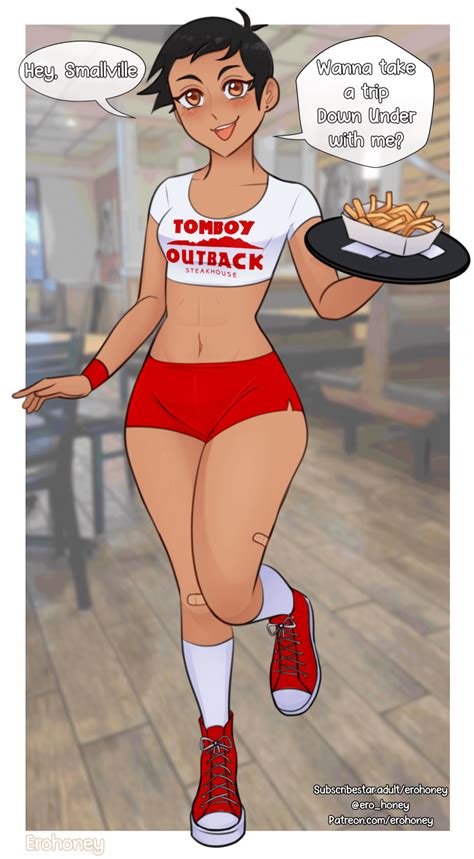 tomboy outback lois  erohoney rcartoonbelly