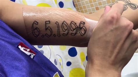 Заживляющая Пленка Для Тату Protective Tattoo Film - YouTube