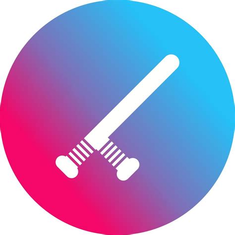 Baton Vector Icon 19036810 Vector Art at Vecteezy