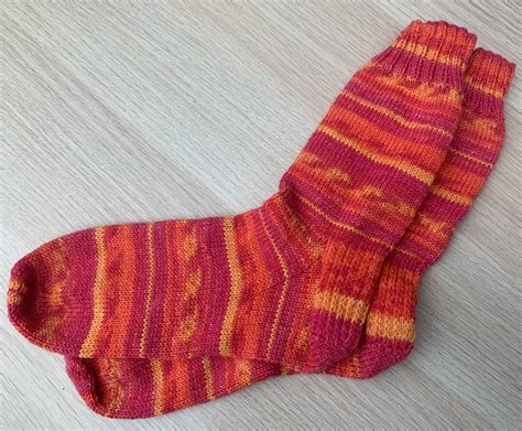 Simple Beginner Sock Knitting Pattern Easy to Follow Instant Download ...