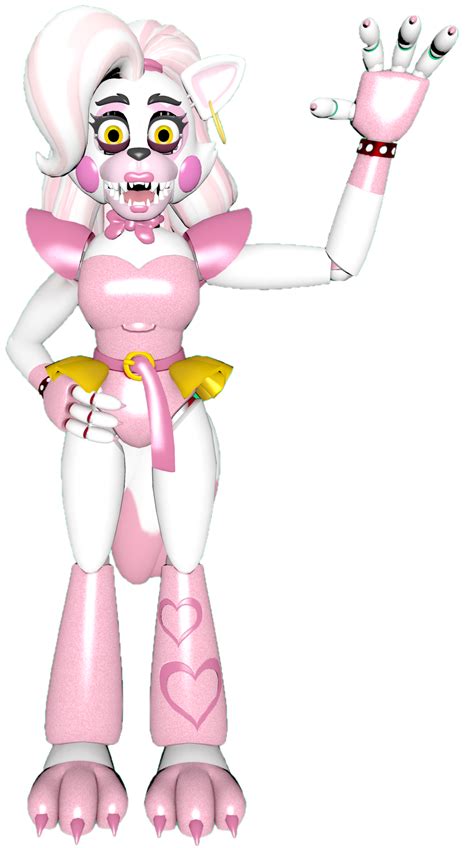 FNAF Security Breach Glamrock Mangle Full Body V1 by mauricio2006 on