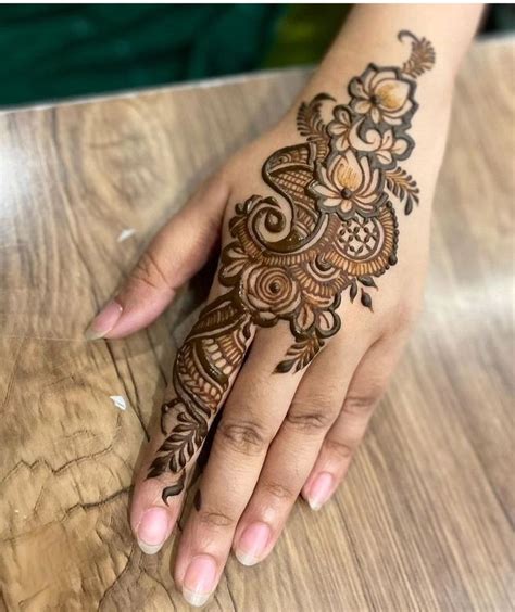 side bail mehndi design  side mehandi designs short hand