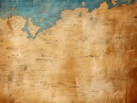 Premium Photo | Old nautical map background Vintage old world map ...