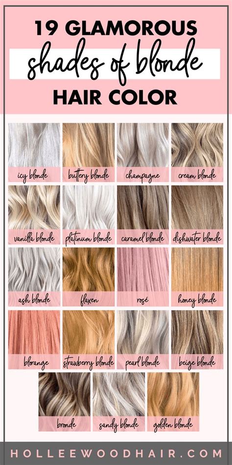 Champagne Blonde Hair Color - Hair Color Chart