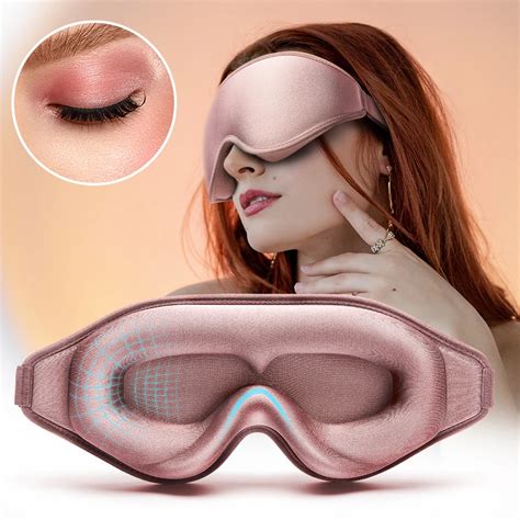 Maska do spania 3D naturalna maska do spania komfort trójwymiarowy ...