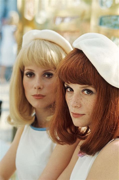 Catherine Deneuve and Françoise Dorléac photographed by Philippe Le
