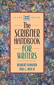 scribner handbook  writers  edition  robert diyanni