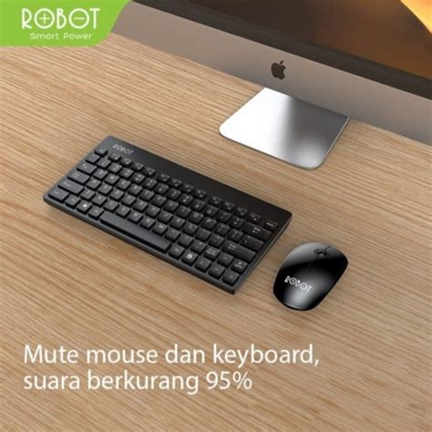 mouse keyboard wireless robot km portable mini wireless keyboard