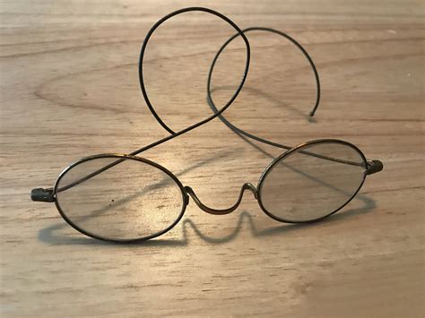 Antique Wire Framed Glasses. - Etsy | Wire frame glasses, Glasses, Wire ...