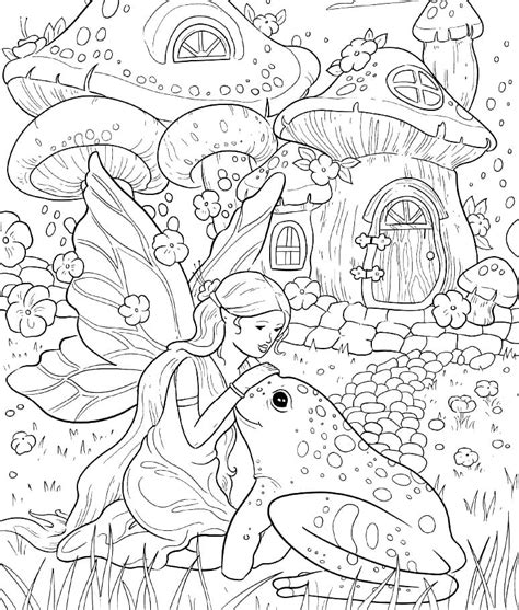 Malvorlagen und Ausmalbilder von Feen | WONDER DAY