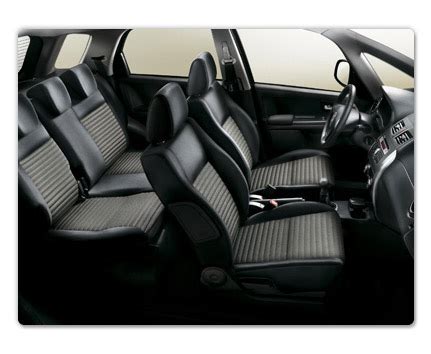 Fiat Sedici Interior Space