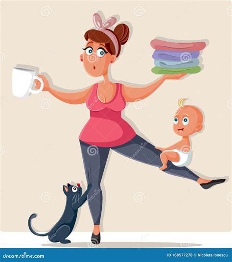 Busy Mom Clip Art at Jeanette Upshaw blog
