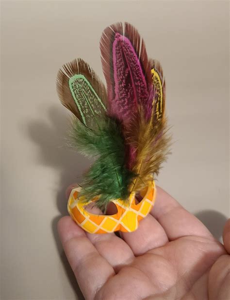 Small Mardi Gras Masquerade Masks With Feathers - Etsy
