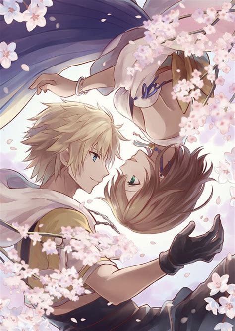 Tidus x Yuna (Art by isf on Twitter) : r/FinalFantasy