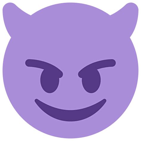 emoji smiling face  horns copy emoticon code emoji meaning