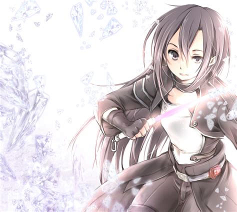 kirito (sword art online) drawn by nyame | Danbooru