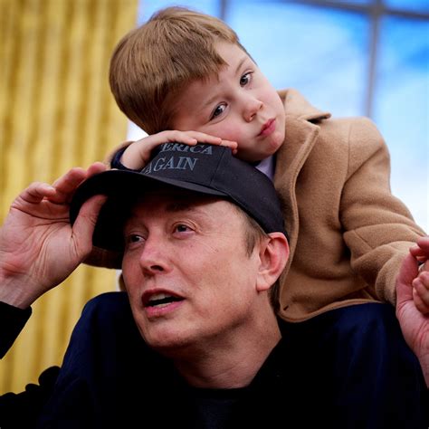 elon musks son picks  nose  wipes   donald trumps desk