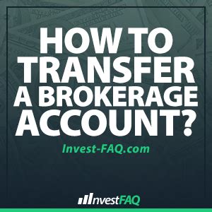 how to transfer a brokerage account