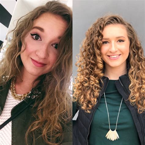 Sophomore year of HS to sophomore year of college :) : r/curlyhair