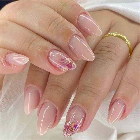 Unhas De Gel Redondas Curtas