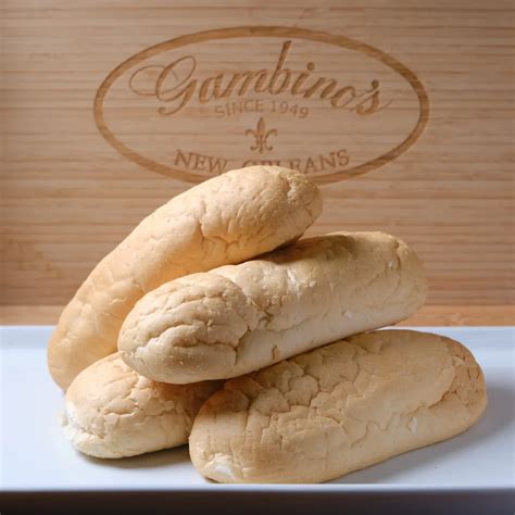 24” New Orleans Po-Boy French Bread (16-count) - Gambinos Foods