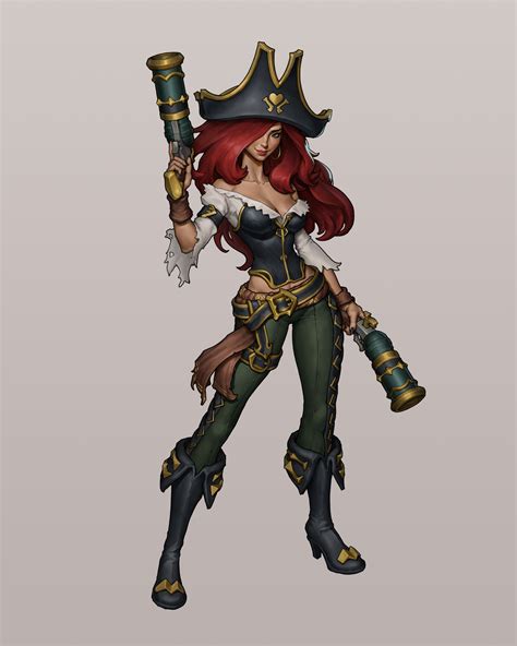 Larry Lyndon - Miss Fortune Fanart